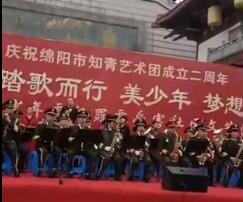 綿陽市知青藝術(shù)團(tuán)成立二周年